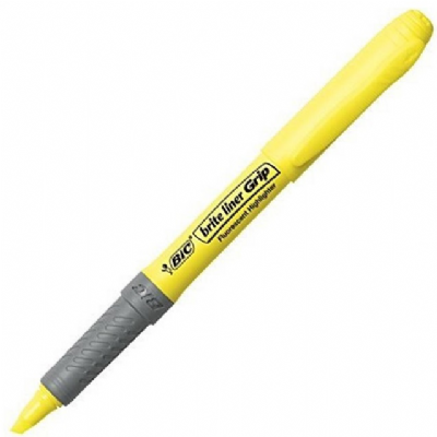cepte ofis BİC MARKING HIGHLIGHTER GRIP SARI 811935