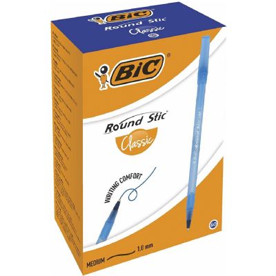 cepte ofis BİC ROUND STİC TÜKENMEZ KALEM MAVİ 60'LI 921403