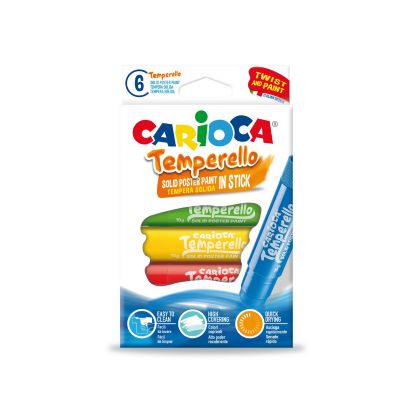 cepte ofis CARIOCA TEMPERELLO STİCK BOYAMA KALEMİ 6'LI