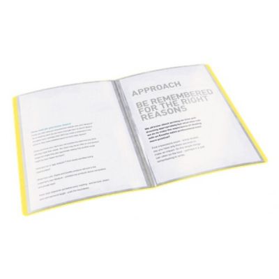 cepte ofis ESSELTE VİVİDA SUNUM DOSYASI 20'Lİ SARI 623995