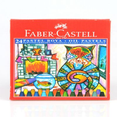 cepte ofis FABER CASTELL  PASTEL BOYA KARTON KUTU 24 RENK 5282125324