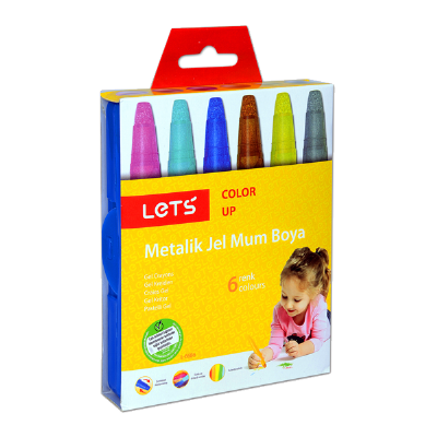 cepte ofis LETS JEL MUM BOYA METALİK 6 RENK L6686