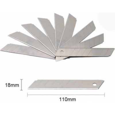 cepte ofis LİNEA MAKET BIÇAĞI YEDEĞİ GENİŞ 10'LU VT875000