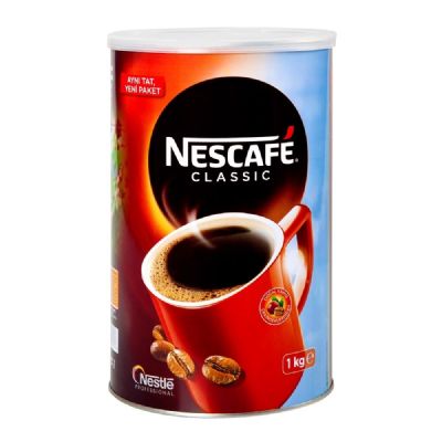 cepte ofis NESCAFE CLASSİC TENEKE KUTU 1 KG