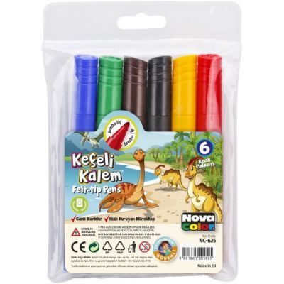 cepte ofis NOVA COLOR KEÇELİ KALEM JUMBO NC-625