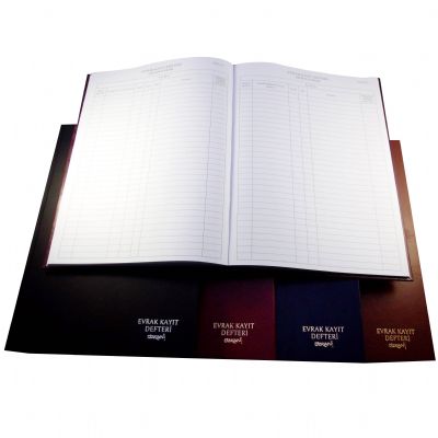 cepte ofis ÖZKAN EVRAK KAYIT DEFTERİ CİLTLİ 96 YP G0525