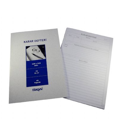 cepte ofis ÖZKAN KARAR DEFTERİ 40 YP G0535