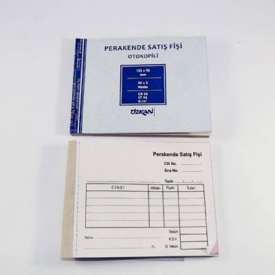 cepte ofis ÖZKAN PERAKENDE SATIŞ FİŞİ OTOKOPİLİ 50*2