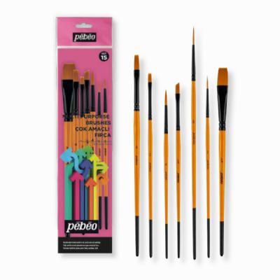 cepte ofis PEBEO 7'Lİ FIRÇA SETİ