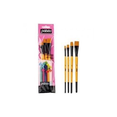 cepte ofis PEBEO FIRÇA SETİ 4 LÜ NO:10 PEBEO SET-10