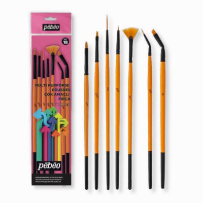 cepte ofis PEBEO FIRÇA SETİ 7'Lİ TEZHİP VE MİNYATÜR SETİ