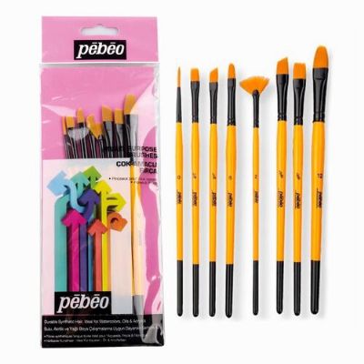 cepte ofis PEBEO FIRÇA SETİ 8 Lİ PEBEO SET-7