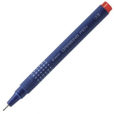 cepte ofis PILOT DRAWİNG ART ÇİZİM KALEMİ 0,3 MM KIRMIZI SWN-DR-03-R