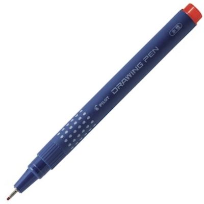 cepte ofis PILOT DRAWİNG ART ÇİZİM KALEMİ 0,8 MM KIRMIZI SWN-DR-08-R