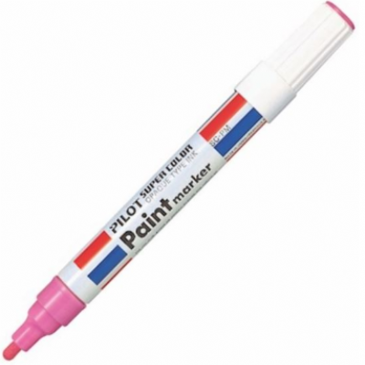 cepte ofis PILOT PAİNT MARKER  YUVARLAK UÇ PEMBE SC-PM-P