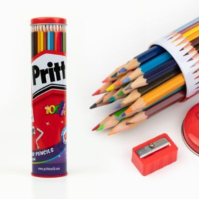 cepte ofis PRİTT KURU BOYA KALEMİ 24LÜ METAL TÜP 1900628