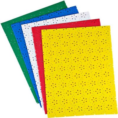 cepte ofis RED APPLE ÇİÇEK ŞEKİLLİ DELİKLİ EVA P1-10