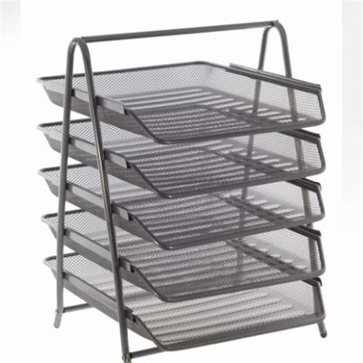 cepte ofis RUBENİS EVRAK RAFI METAL SİYAH 5'Lİ 9185-S