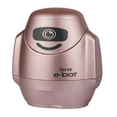 cepte ofis SERVE E-BOT SİLGİ KALEMTRAŞ METALİK P190502 ROZE PEMBE