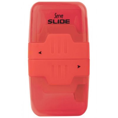 cepte ofis SERVE SLİDE SİLGİLİ KALEMTRAŞ P180302 KIRMIZI