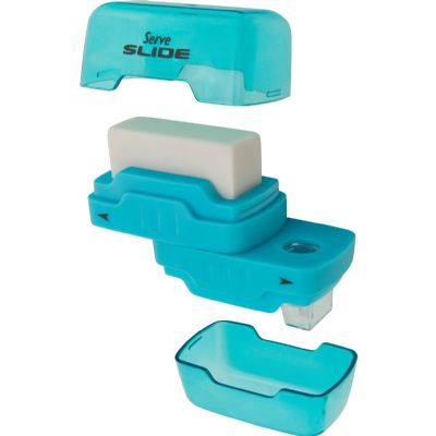 cepte ofis SERVE SLİDE SİLGİLİ KALEMTRAŞ P180302 MAVİ