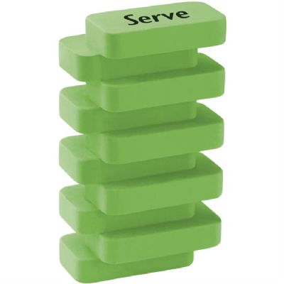 cepte ofis SERVE STEPS SİLGİ PASTEL P200401 AÇIK YEŞİL