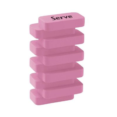cepte ofis SERVE STEPS SİLGİ PASTEL P200401 PEMBE