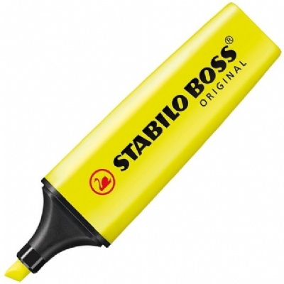 cepte ofis STABİLO BOSS FOSFORLU KALEM 70/24 SARI