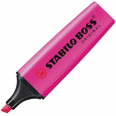 cepte ofis STABİLO BOSS FOSFORLU KALEM 70/56 PEMBE