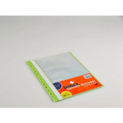 cepte ofis UMIX KLASÖRE TAKILABİLEN SUNUM DOSYASI 20'Lİ SİYAH U1183-Sİ