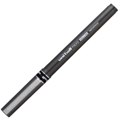 cepte ofis UNI-BALL UB-155 MİCRO DELUCE 0,5 ROLLER 4902778913826KALEM SİYAH