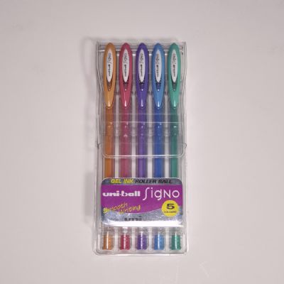 cepte ofis UNIBALL SİGNO ANGELİC COLOUR 0.7 JEL KALEM 5'Lİ UM-120AC/5C